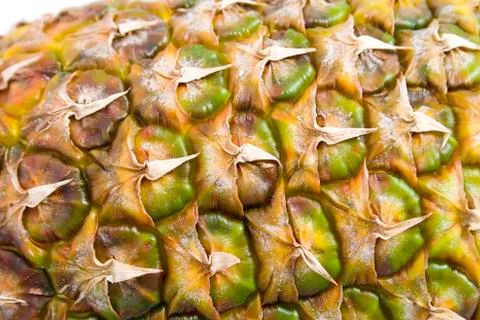 Pineapple skin Stock Photos