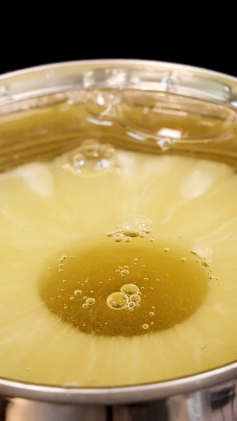Pineapple Slice Dropping Into Open Can With Splash Stock Footage 314241535