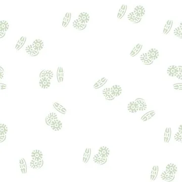 Pineapple slice food cut glyph seamless pattern Stock Illustration