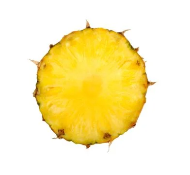 Pineapple sliced Stock Photos