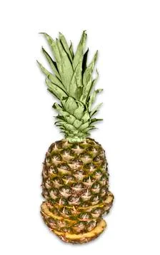 Pineapple Sliced Stock-Fotos