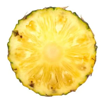 Pineapple with slices Foto stock