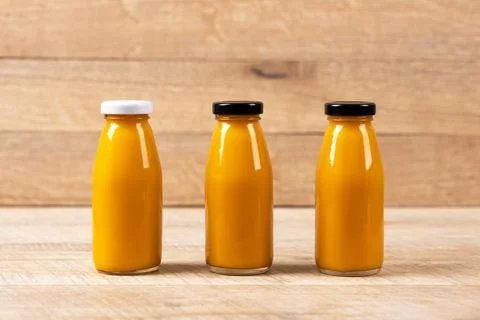 Pineapple smoothies Stock Photos