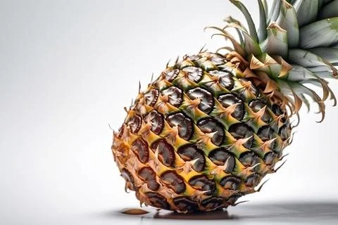 Pineapple summer fruit Stock Photos