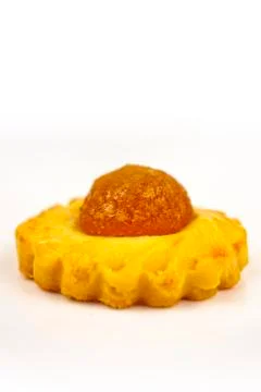 Pineapple tart Stock Photos