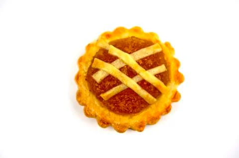 Pineapple tart 库存照片