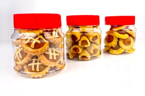 Pineapple tarts Stock Photos