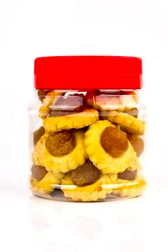 Pineapple tarts Stock Photos