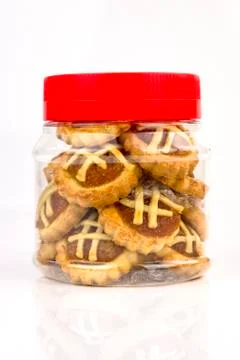 Pineapple tarts Stock Photos