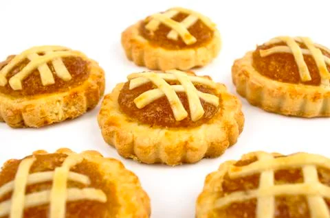 Pineapple tarts Stock Photos