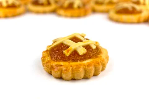 Pineapple tarts 库存照片