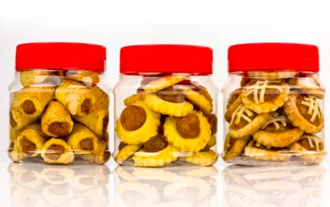 Pineapple tarts Stock Photos