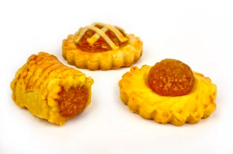 Pineapple tarts Stock Photos