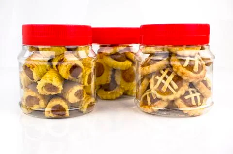 Pineapple tarts Stock Photos