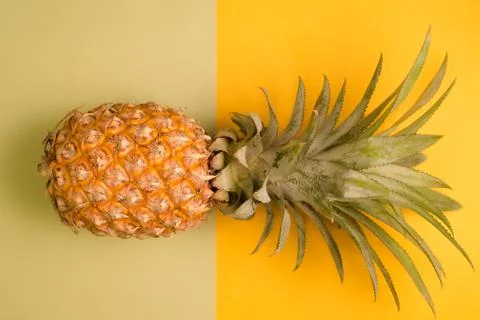 Pineapple Thai yellow Foto stock