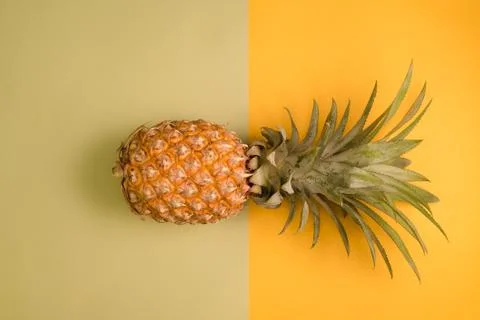 Pineapple Thai yellow Stock Photos