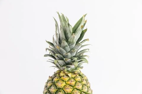 PINEAPPLE TOP WIDE Stock Photos
