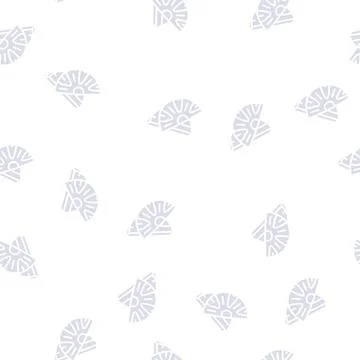 Pineapple two slice glyph seamless pattern Stock Illustration