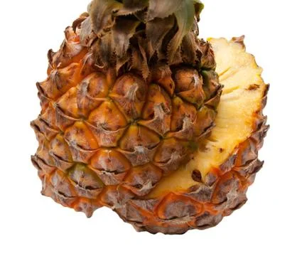 Pineapple on a white background Foto stock