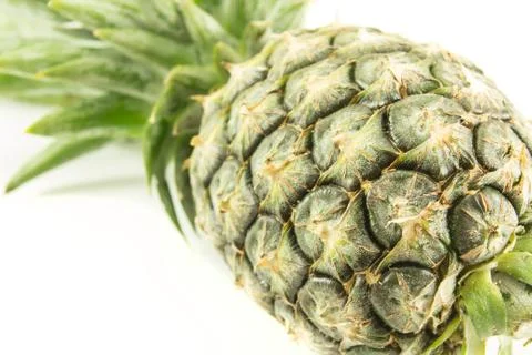 Pineapple on white background Stock Photos