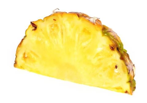 Pineapple with white background Stock Photos