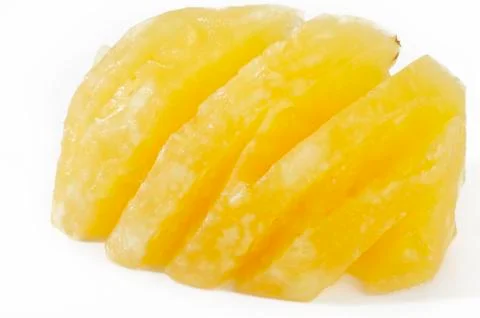 Pineapple on white background Stock Photos