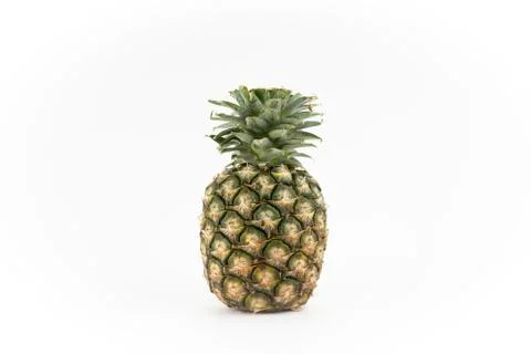 Pineapple on a white background Stock Photos