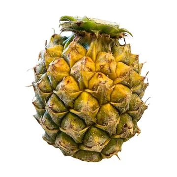 Pineapple on white Photos