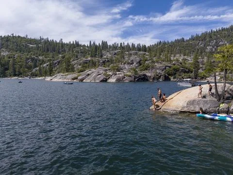 Pinecrest Lake Stock Photos
