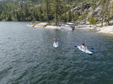 Pinecrest Lake Stock Photos