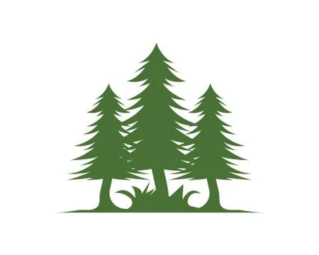 Pines tree vector illustration design Stock-Illustration