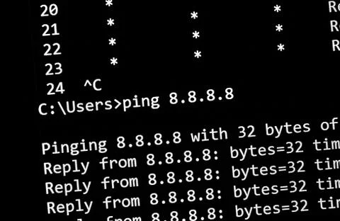 Ping network command Photos
