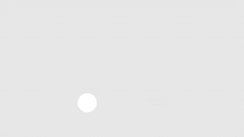 Ping Pong Circle Loop Animation Left Right Seamless Motion Transparent Alpha Stock Footage 335104704