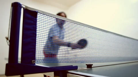 Ping-pong a Stock Footage 32344715