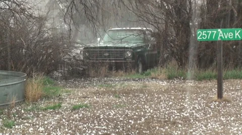 Ping Pong Hail Stock Footage 54755861