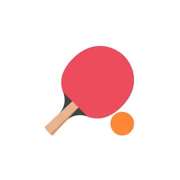 Ping pong icon. Vector illustration design. Stock Illustration