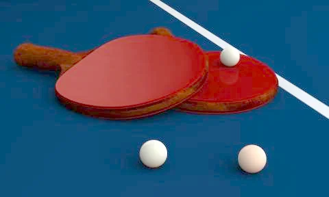 Ping pong Stock Illustration