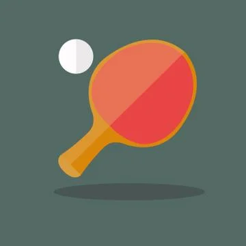 Ping Pong Stock Illustration