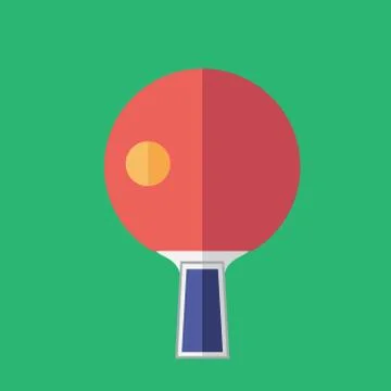 Ping pong Stock Illustration
