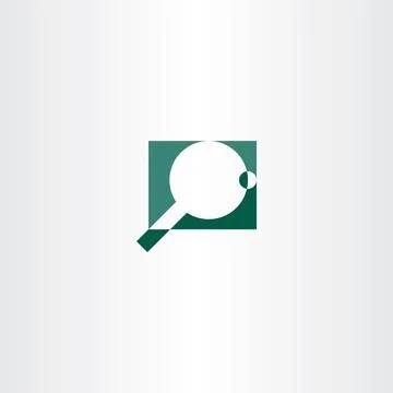 Ping pong logo vector icon symbol Stock-Illustration