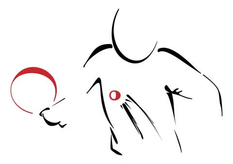 Ping pong player Stock Illustration