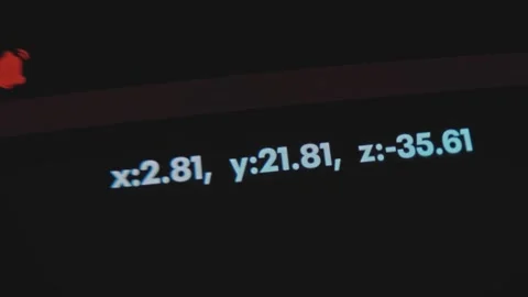 Ping test results for x, y, z Stock Footage 302827931
