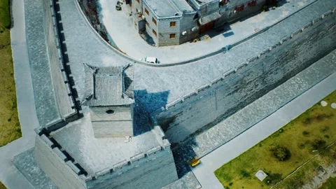 Pingyao Ancient City, China Stock Footage 140457701