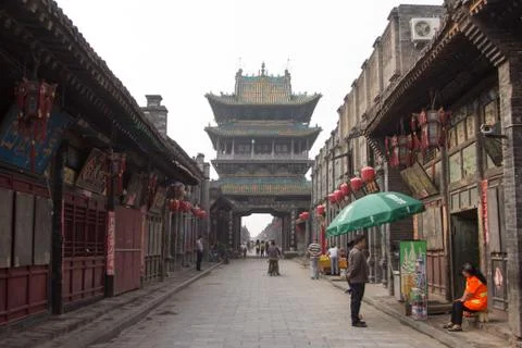 Pingyao, China 스톡 사진