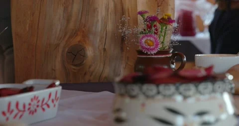 Pinions in a table, Raw, close up 4k Stock-Footage 140335411