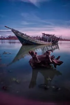 Pinisi ship Stock Photos