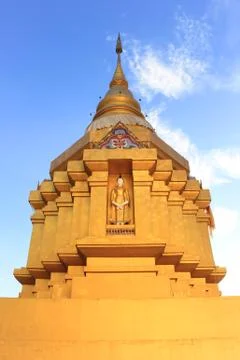 Pinitphrasart temple front view Stock Photos