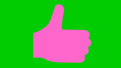 Pink like 32 green Stock Footage 194835431