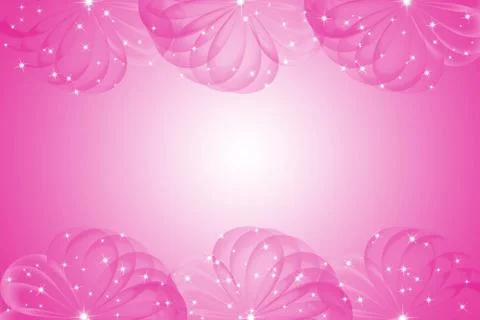 Pink abstract background with circle layers Stock Illustration