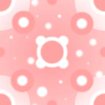 Pink abstract background with circles Stock Illustration